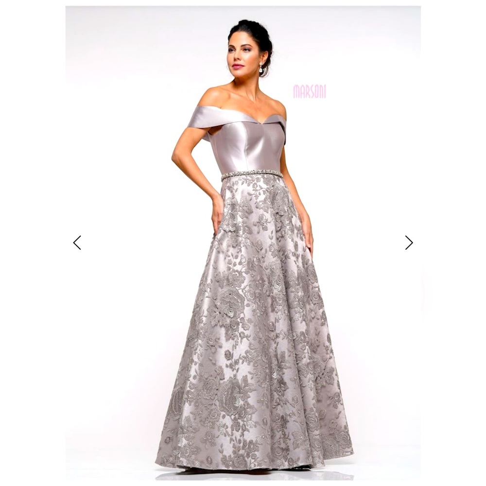 Marsoni MV1013 Long Evening Dress ~ NEW WITH TAGS Gown With BONUS Wrap